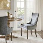 Chaises de salle à manger rembourrées Madison Park Signature Ultra avec pieds en bois (lot de 2) - N/A