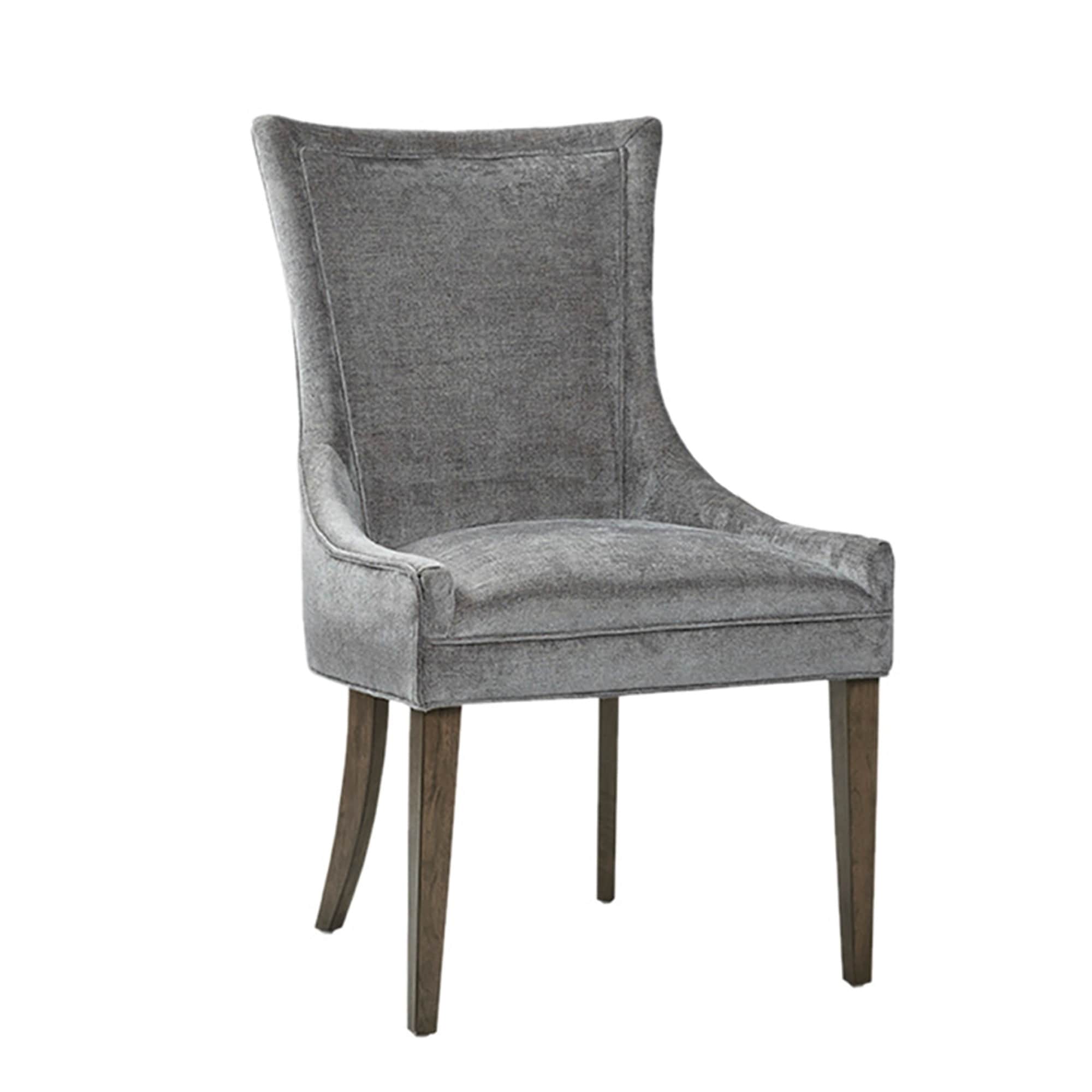 Chaises de salle à manger rembourrées Madison Park Signature Ultra avec pieds en bois (lot de 2) - N/A