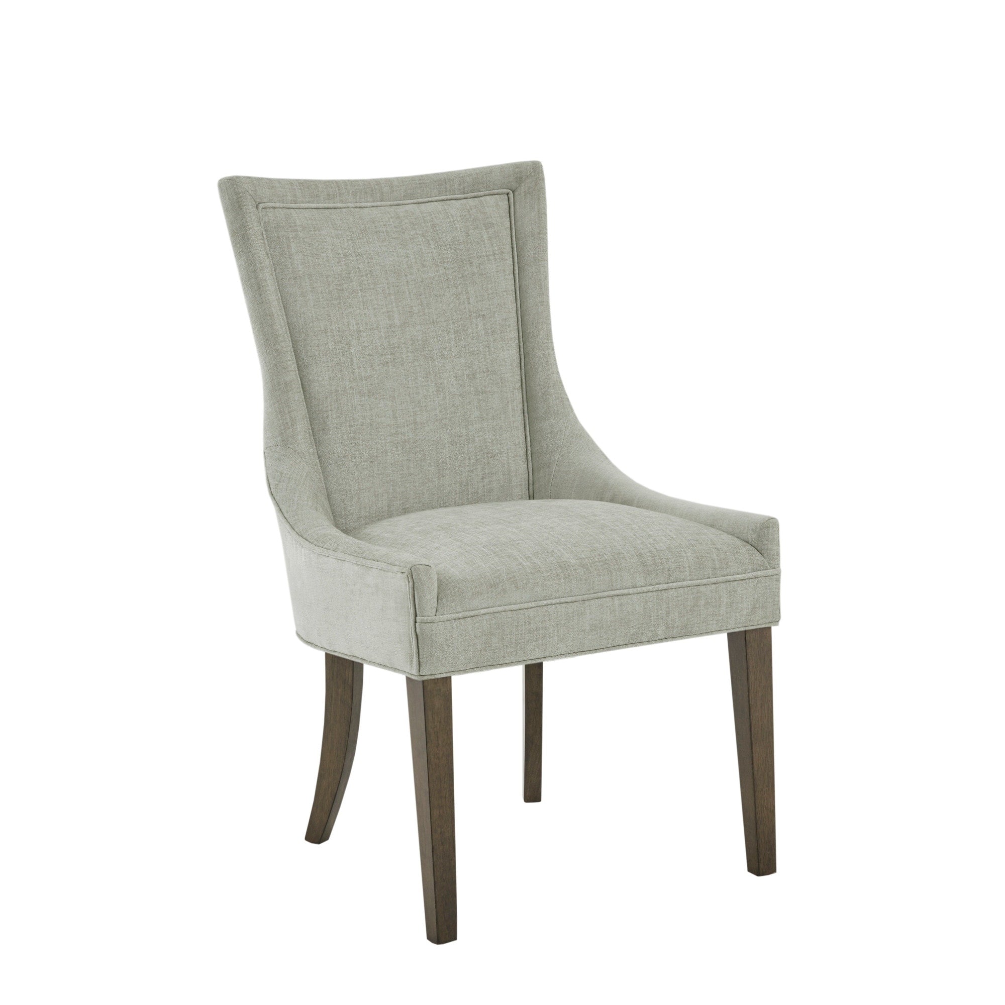 Chaises de salle à manger rembourrées Madison Park Signature Ultra avec pieds en bois (lot de 2) - N/A