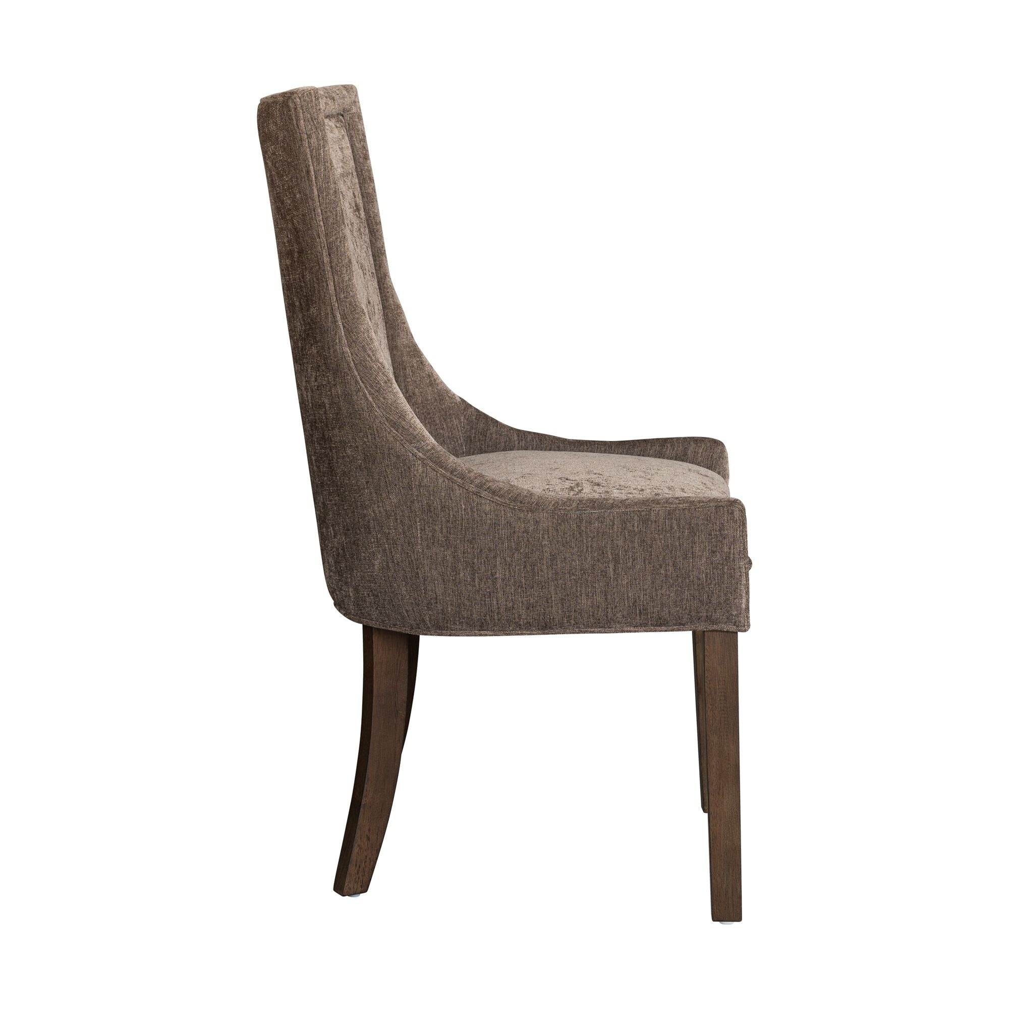 Chaises de salle à manger rembourrées Madison Park Signature Ultra avec pieds en bois (lot de 2) - N/A
