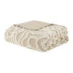 Parure de lit Madison Park Virginia en coton chenille touffeté avec médaillon