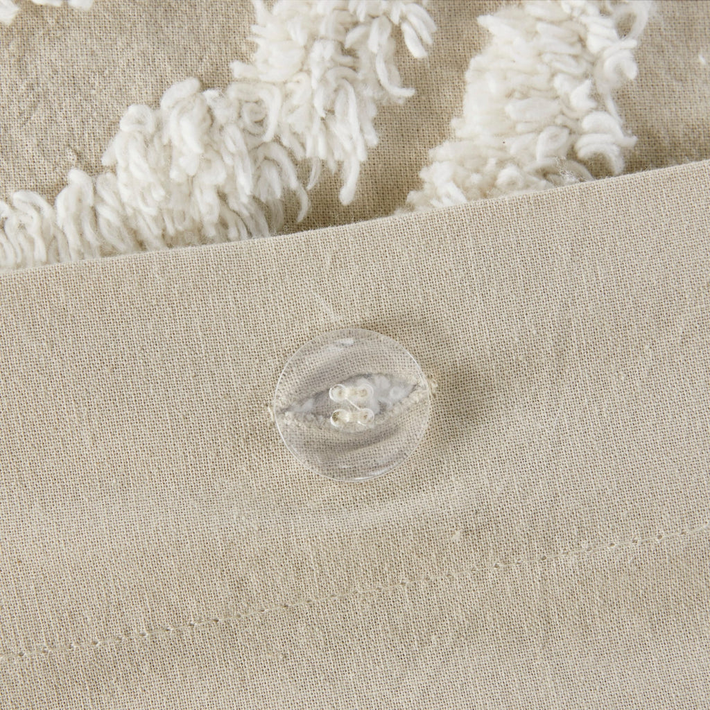 Parure de lit Madison Park Virginia en coton chenille touffeté avec médaillon