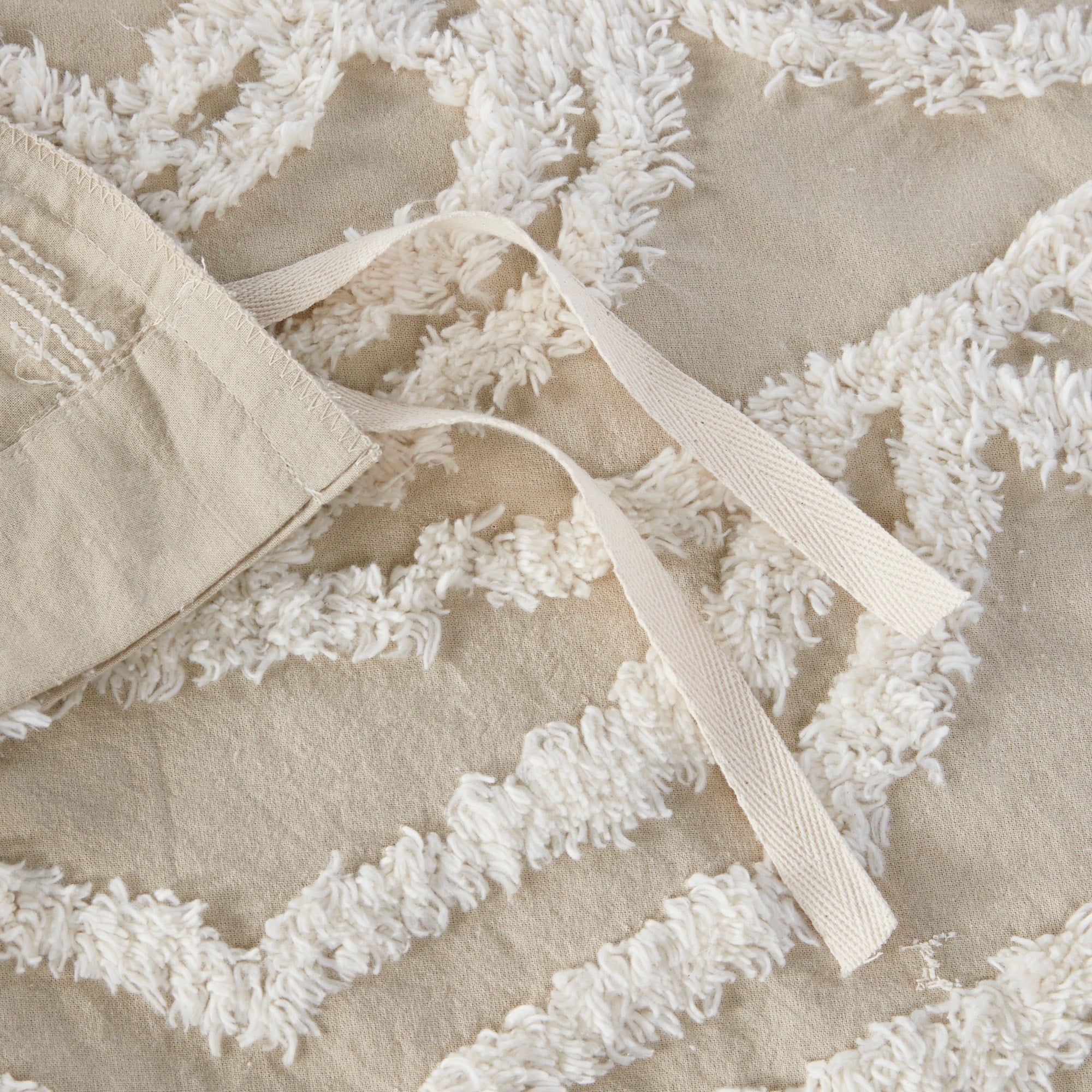 Parure de lit Madison Park Virginia en coton chenille touffeté avec médaillon