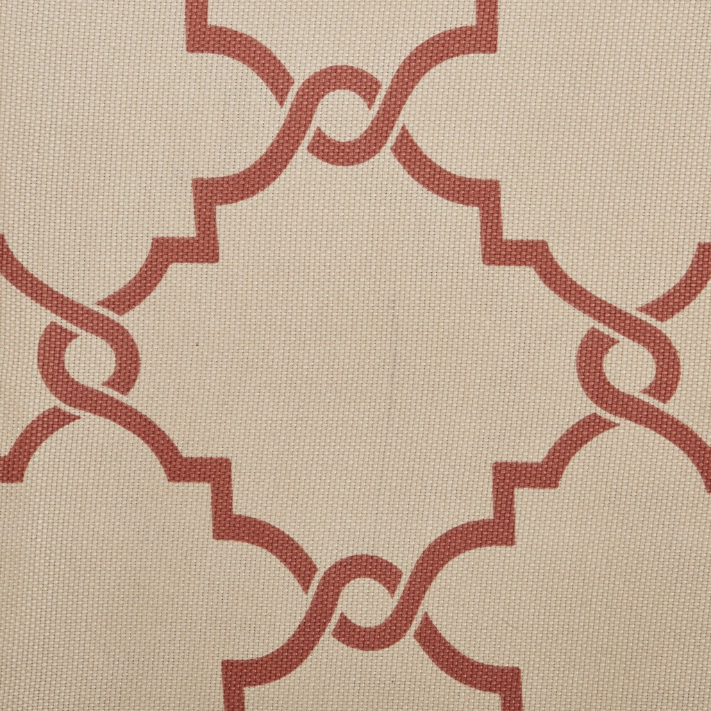 Panneau de rideau simple à œillets et imprimé fretwork Madison Park Westmont