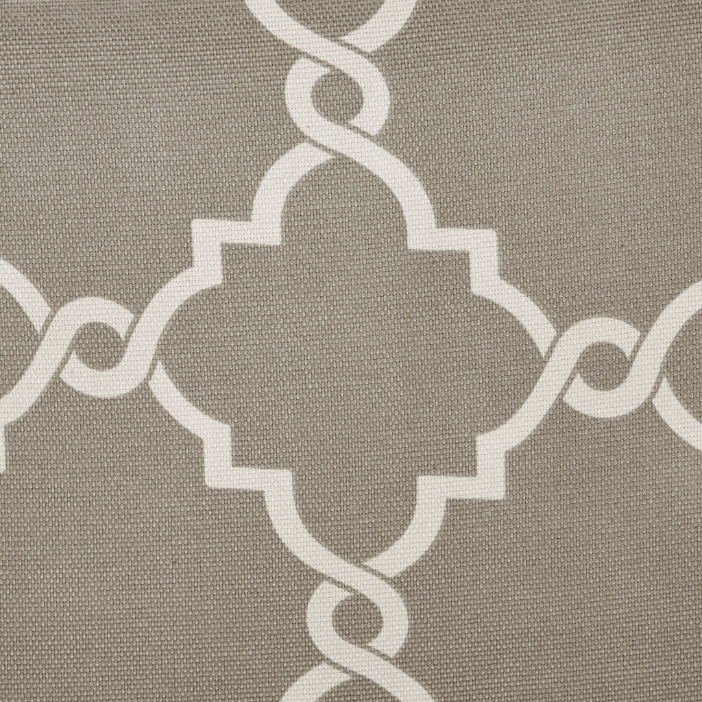 Panneau de rideau simple à œillets et imprimé fretwork Madison Park Westmont