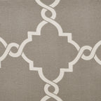 Panneau de rideau simple à œillets et imprimé fretwork Madison Park Westmont