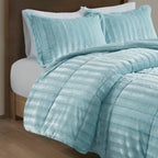 Ensemble mini-couette en fausse fourrure Madison Park York