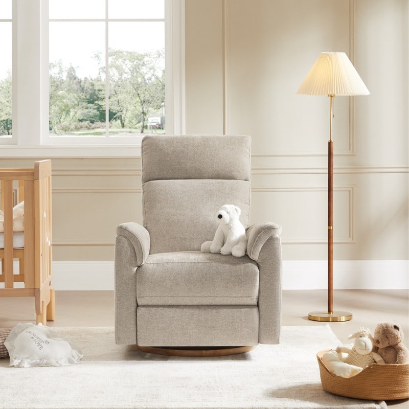 Fauteuil inclinable pivotant électrique Maire pour chambre d'enfant avec veilleuse
