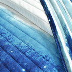 Parure de lit réversible à imprimé ombré Space Star de Lush Decor