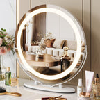 Miroir de maquillage Miroir de courtoisie avec lumières