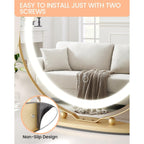 Miroir de maquillage Miroir de courtoisie avec lumières