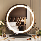 Miroir de maquillage Miroir de courtoisie avec lumières