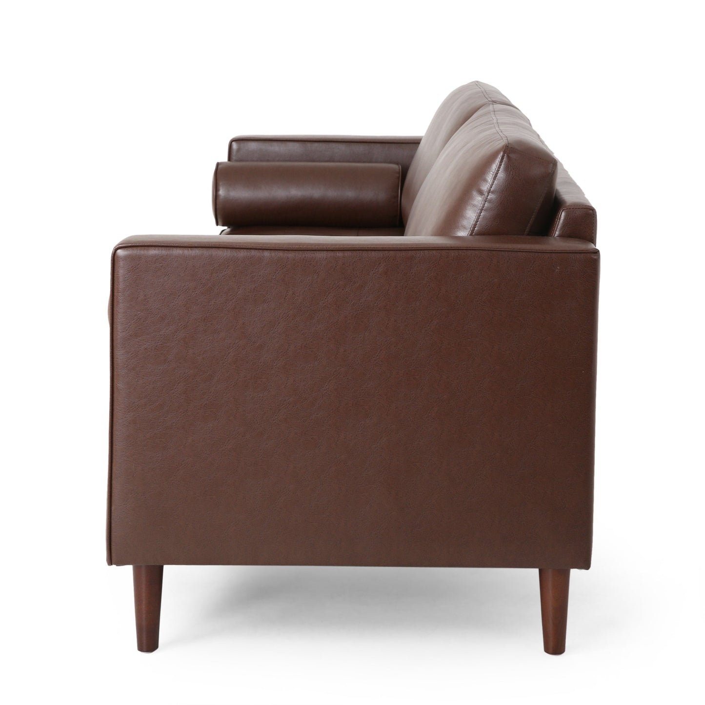 Canapé 3 places capitonné contemporain Malinta par Christopher Knight Home - 82,25 L x 33,00 l x 33,00 H