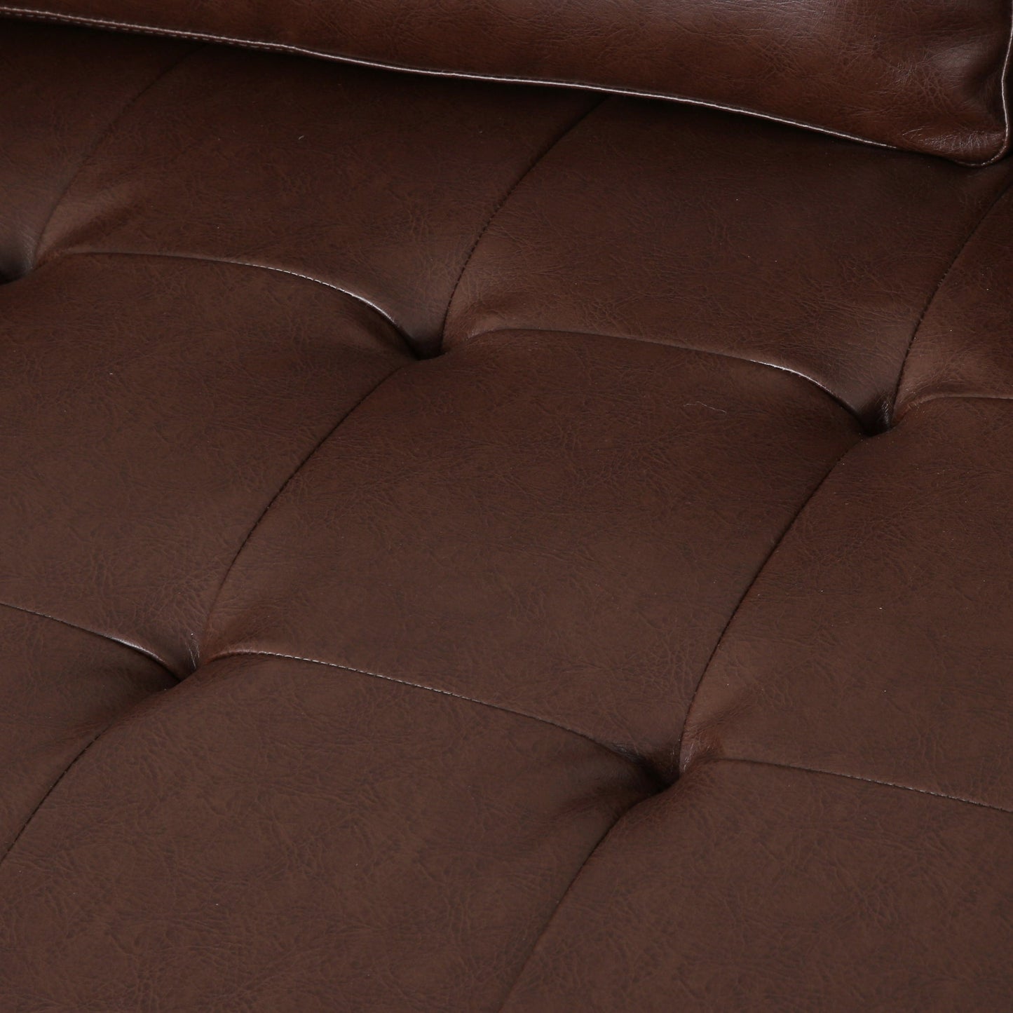Canapé 3 places capitonné contemporain Malinta par Christopher Knight Home - 82,25 L x 33,00 l x 33,00 H