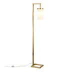 Lampadaire haut Malva 67,75 avec abat-jour en verre - 11 pouces de large