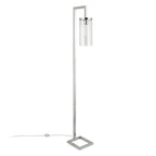Lampadaire haut Malva 67,75 avec abat-jour en verre - 11 pouces de large