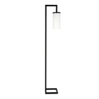 Lampadaire haut Malva 67,75 avec abat-jour en verre - 11 pouces de large