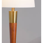 Lampes de table Manhattan 30 en bois dur (lot de 2)