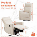 Fauteuil inclinable manuel Winback Canapé simple