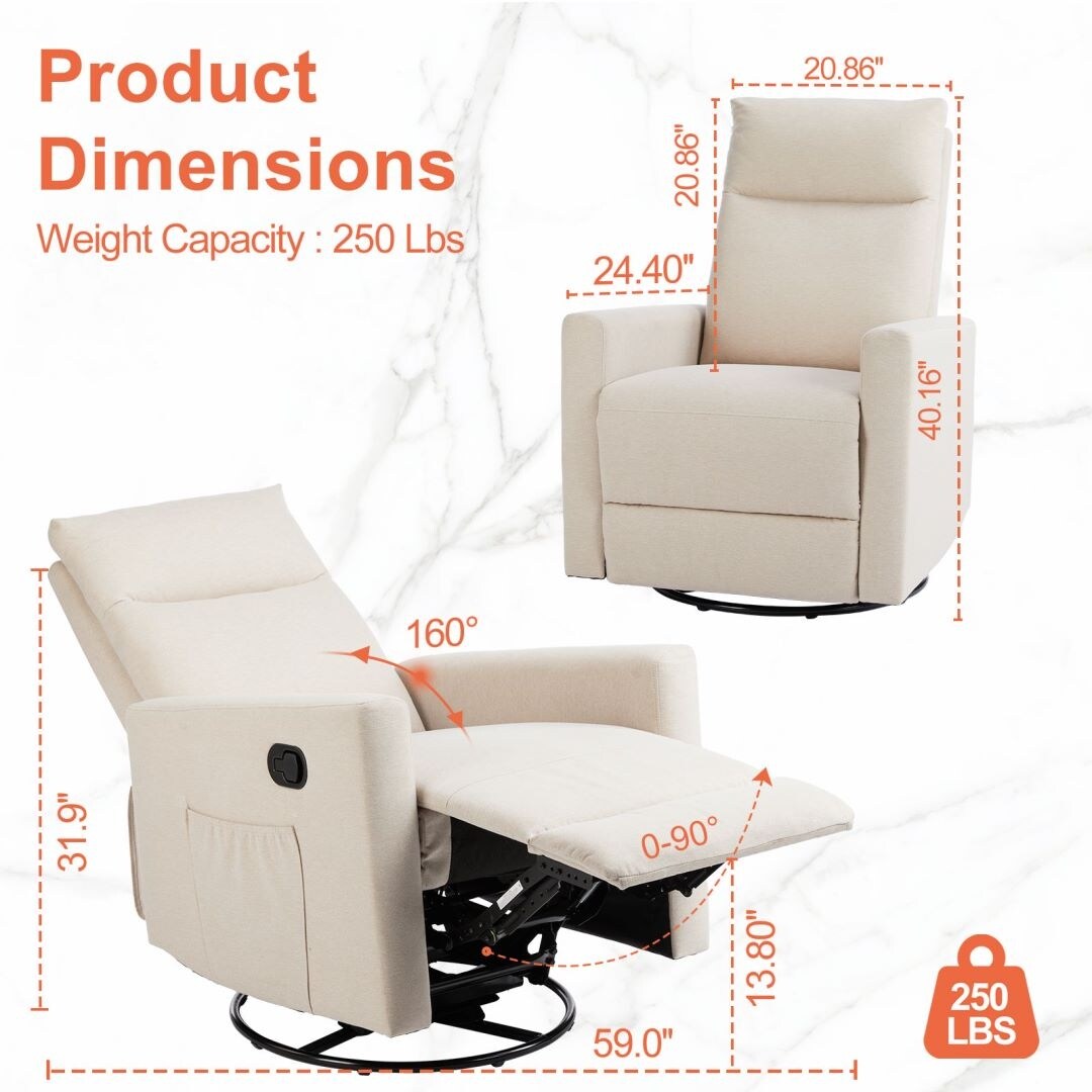Fauteuil inclinable manuel Winback Canapé simple