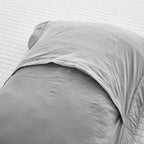 Taies d'oreiller matelassées brodées MarCielo, 2 pièces, 100 % coton