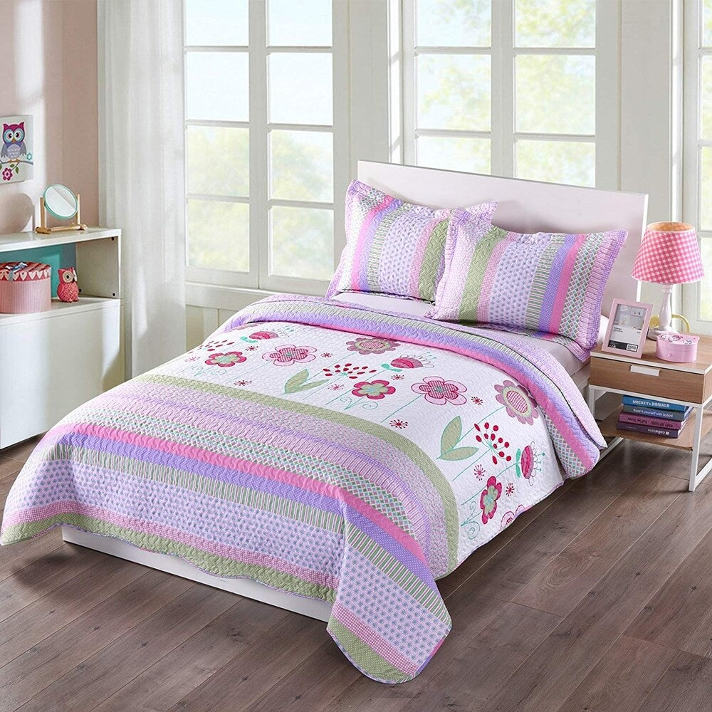 Parure de lit florale Lela de Porch &amp; Den