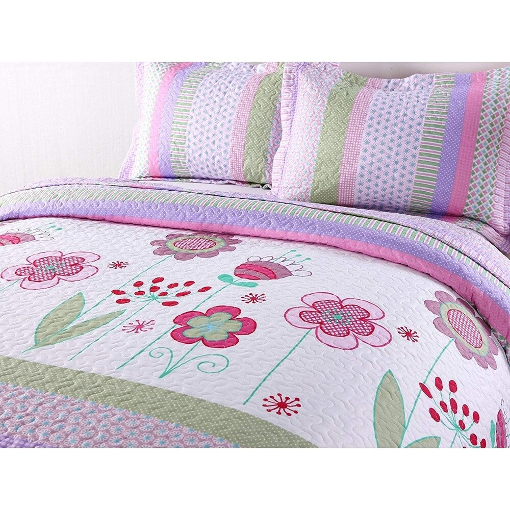 Parure de lit florale Lela de Porch &amp; Den
