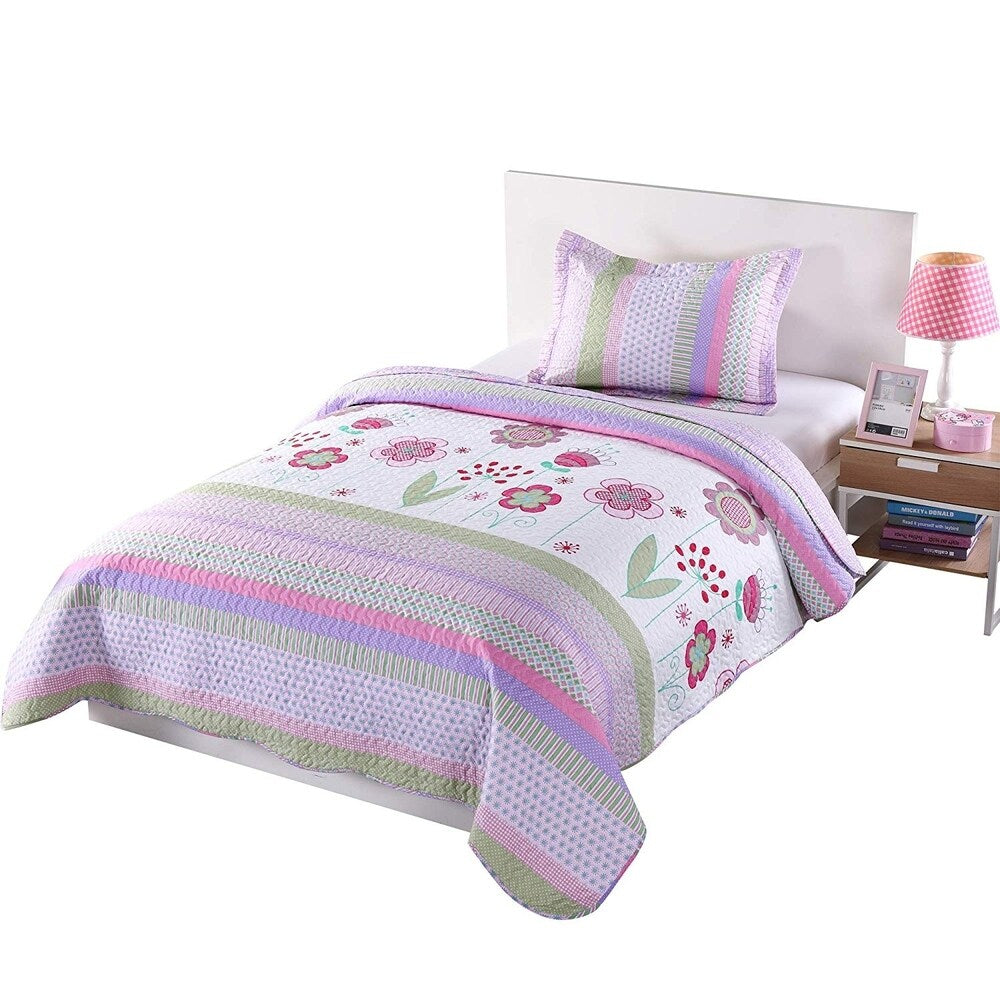 Parure de lit florale Lela de Porch &amp; Den