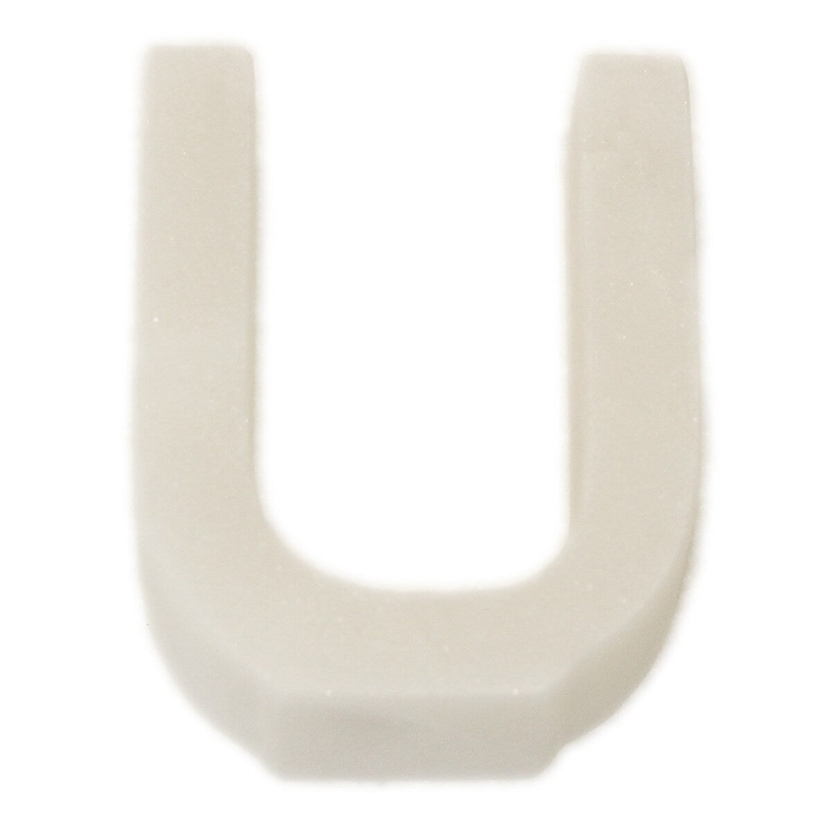 Lettre Helvetica en marbre blanc