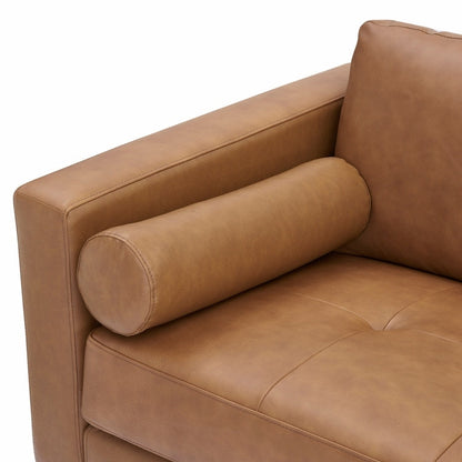 Canapé en cuir véritable du milieu du siècle pour salon, canapé de luxe, meubles pour maison, bureau, chambre à coucher