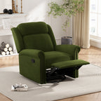 Fauteuil inclinable pivotant moderne en velours Marloo par Christopher Knight Home