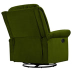 Fauteuil inclinable pivotant moderne en velours Marloo par Christopher Knight Home