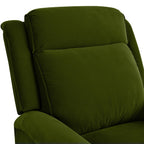 Fauteuil inclinable pivotant moderne en velours Marloo par Christopher Knight Home