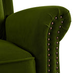 Fauteuil inclinable pivotant moderne en velours Marloo par Christopher Knight Home