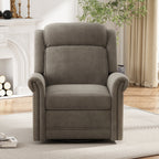 Fauteuil inclinable pivotant moderne en velours Marloo par Christopher Knight Home
