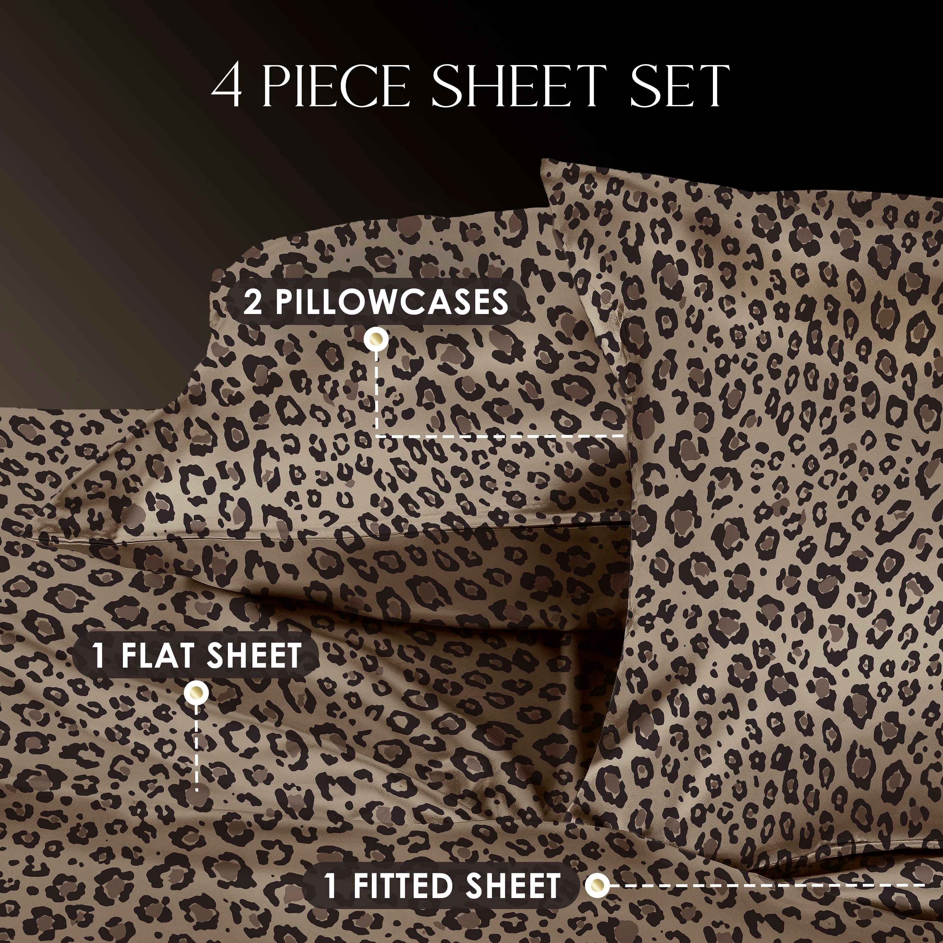 Parure de draps Martex Elegance en satin de soie doux et respirant pour cheveux et peau