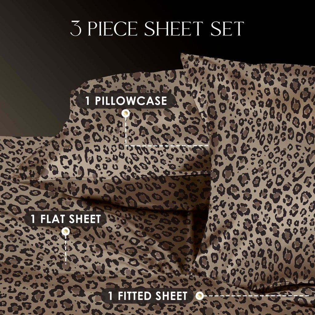 Parure de draps Martex Elegance en satin de soie doux et respirant pour cheveux et peau