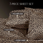 Parure de draps Martex Elegance en satin de soie doux et respirant pour cheveux et peau
