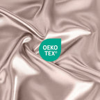 Parure de draps Martex Elegance en satin de soie doux et respirant pour cheveux et peau
