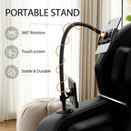 Fauteuil de massage inclinable à gravité zéro avec pression d'air sur tout le corps