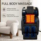 Fauteuil de massage inclinable à gravité zéro avec pression d'air sur tout le corps