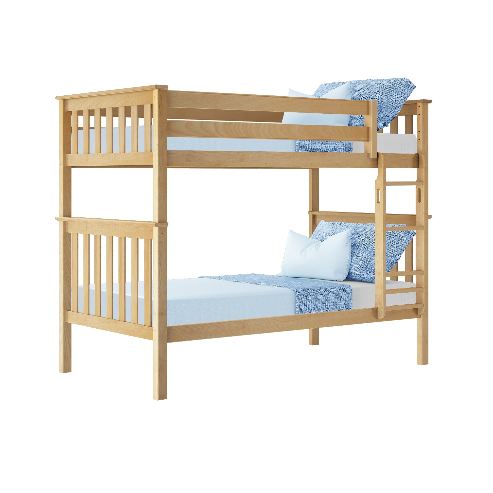 Max and Lily Twin over Twin Solid Wood Bunk Bed