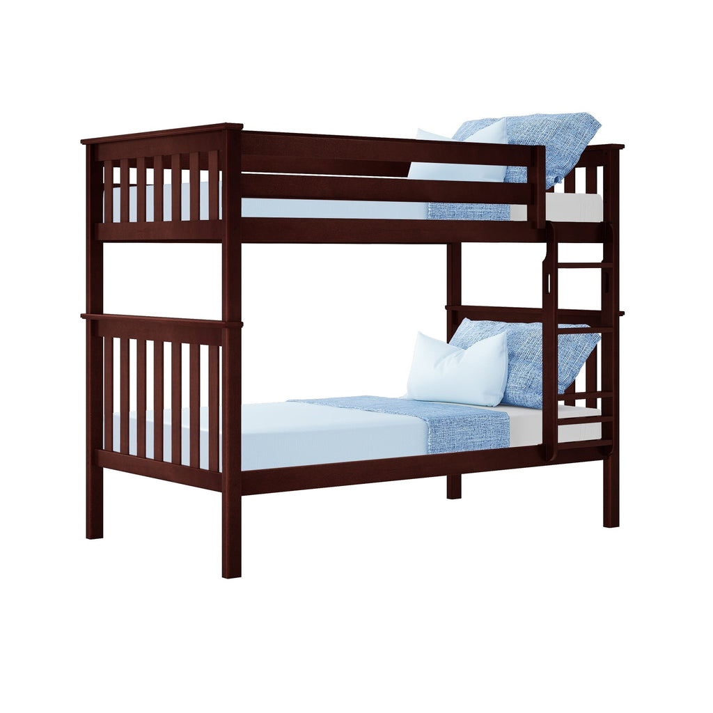 Max and Lily Twin over Twin Solid Wood Bunk Bed