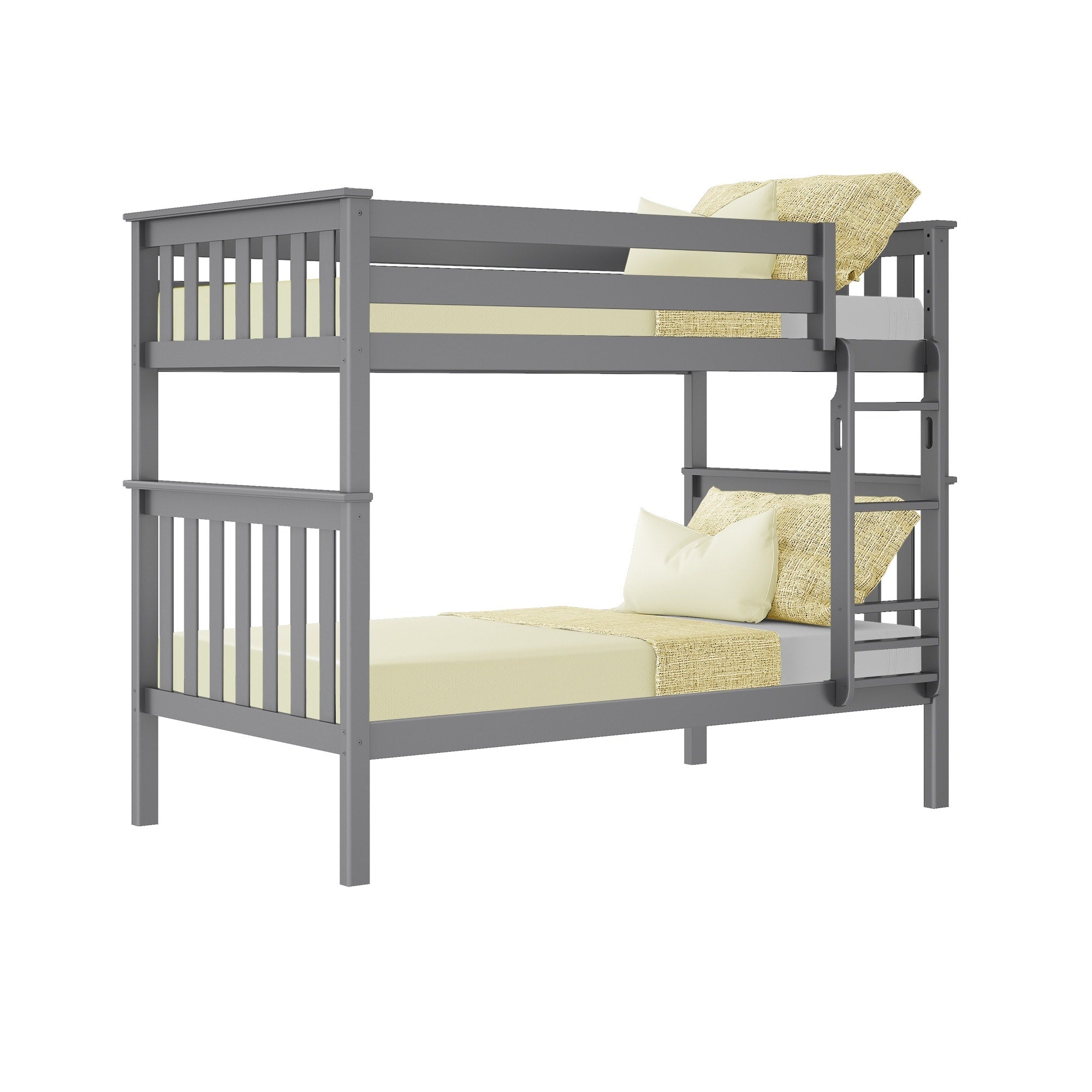 Max and Lily Twin over Twin Solid Wood Bunk Bed