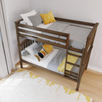 Max and Lily Twin over Twin Solid Wood Bunk Bed