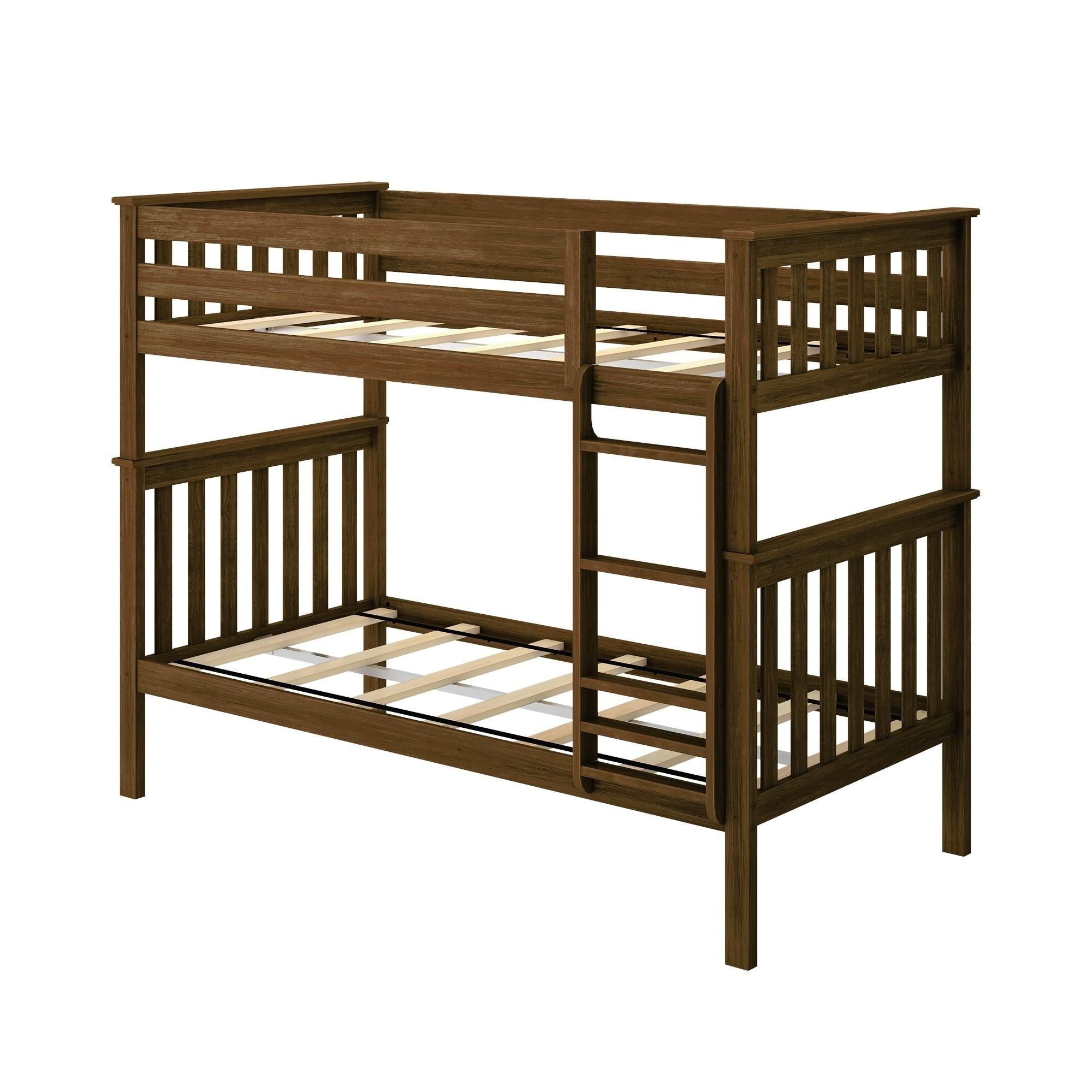 Max and Lily Twin over Twin Solid Wood Bunk Bed