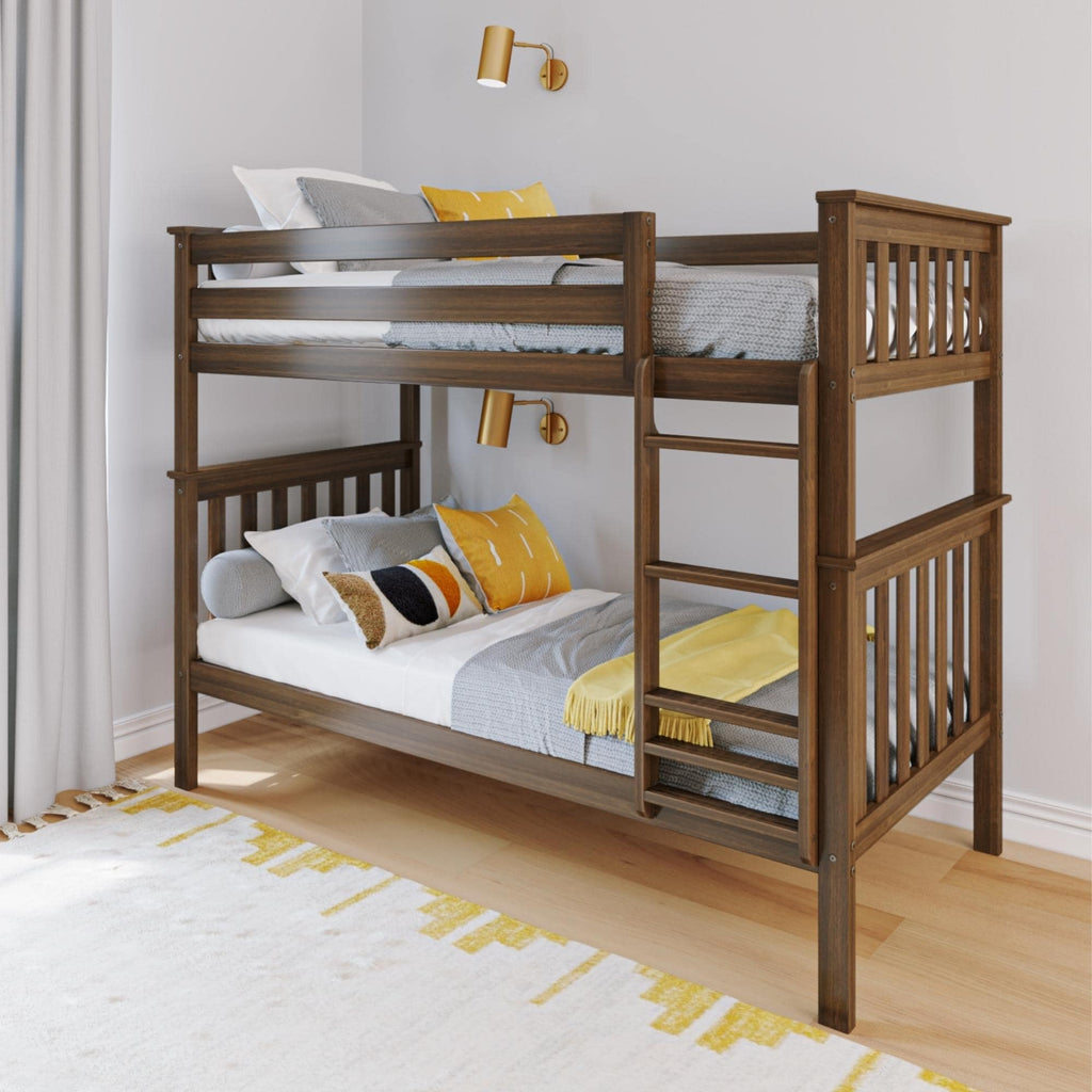 Max and Lily Twin over Twin Solid Wood Bunk Bed