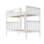 Max and Lily Twin over Twin Solid Wood Bunk Bed