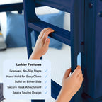 Max and Lily Twin over Twin Solid Wood Bunk Bed