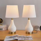Ensemble de lampes de table 17,5 avec USB (lot de 2)